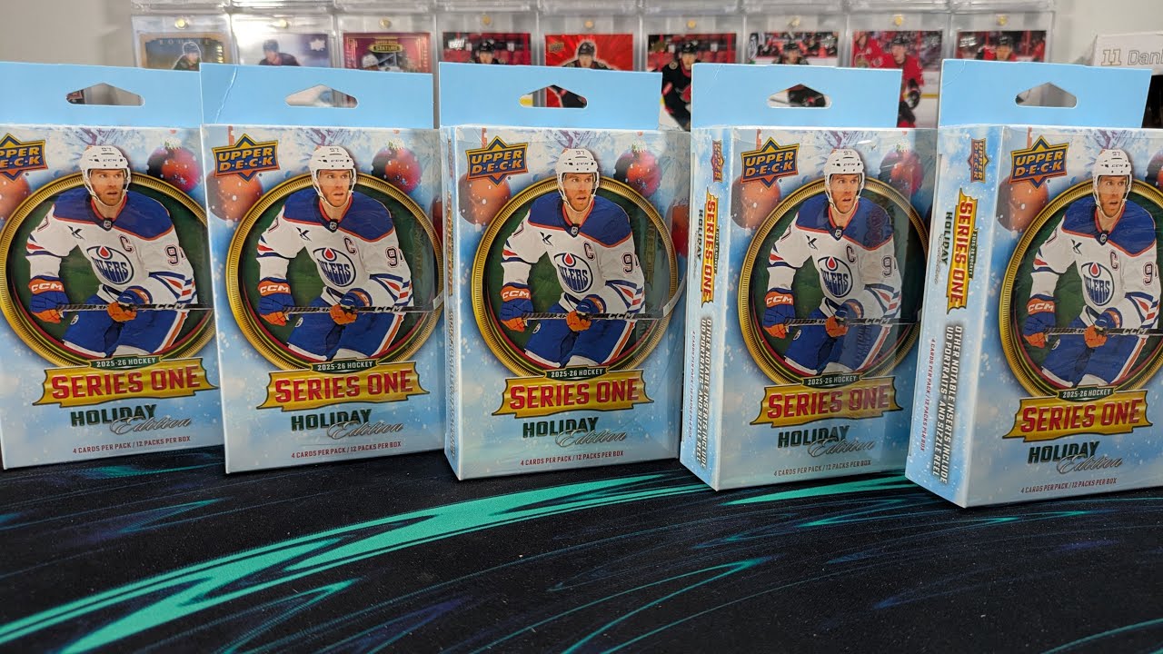 2025-26 Upper Deck Series 1 Holiday Hanger Box (Retail) Review