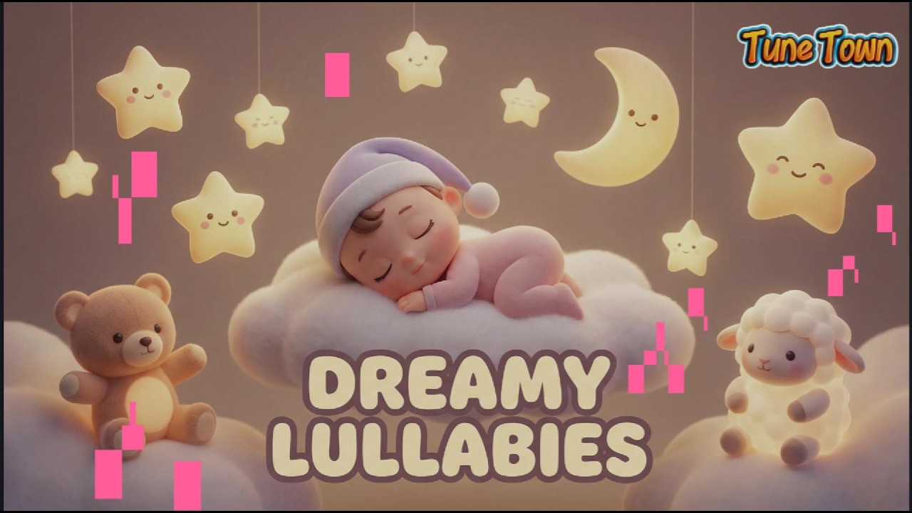 🌙 Baby Lullaby to Sleep Instantly | Relaxing Music for Babies | Tune Town 💫