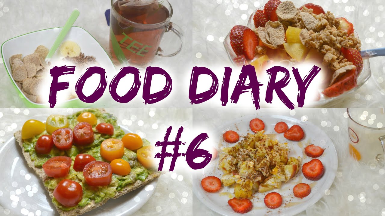 Gesunde & leckere Frühstücks, Snack & Abendessen Ideen! FOOD DIARY #6