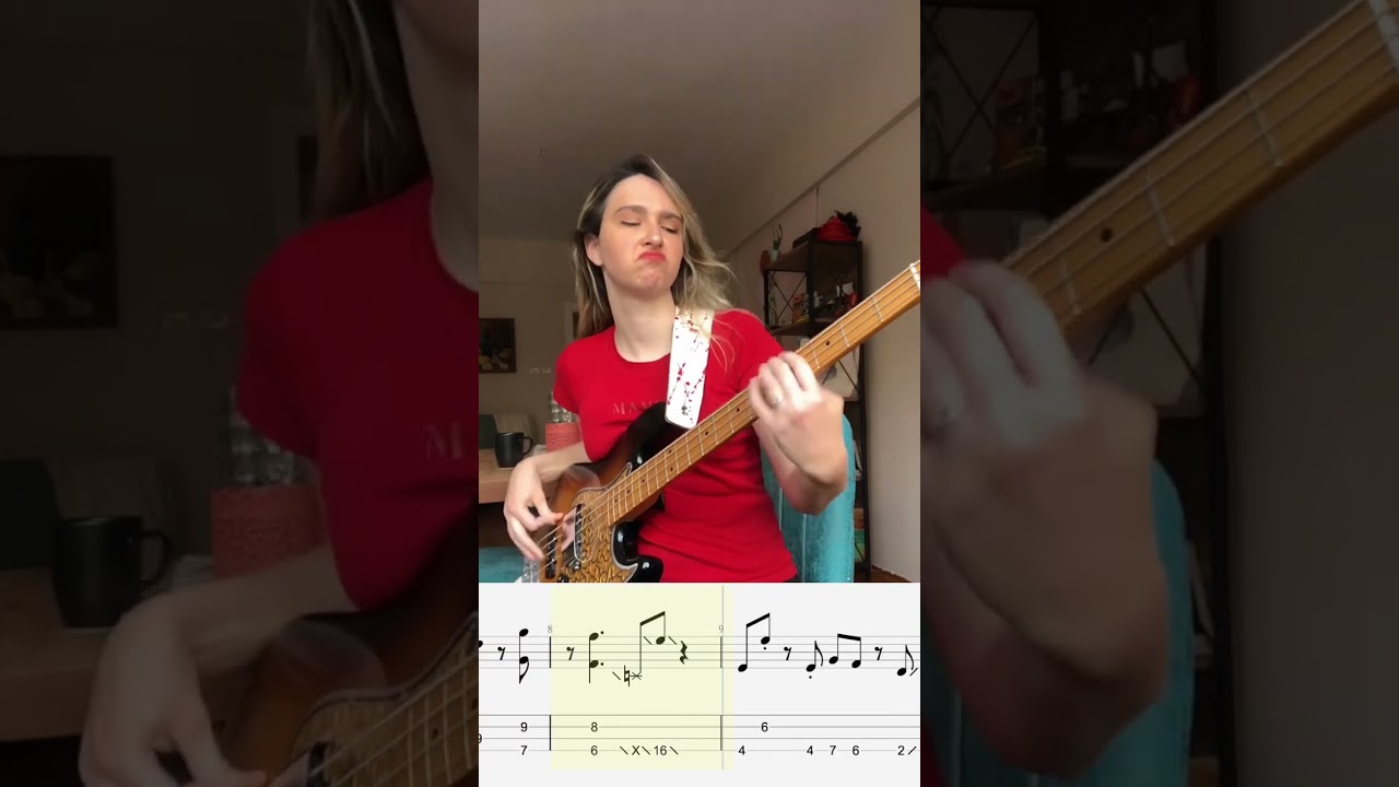 Gorillaz - Feel Good Inc. (Bass Cover) w/ tabs and notation