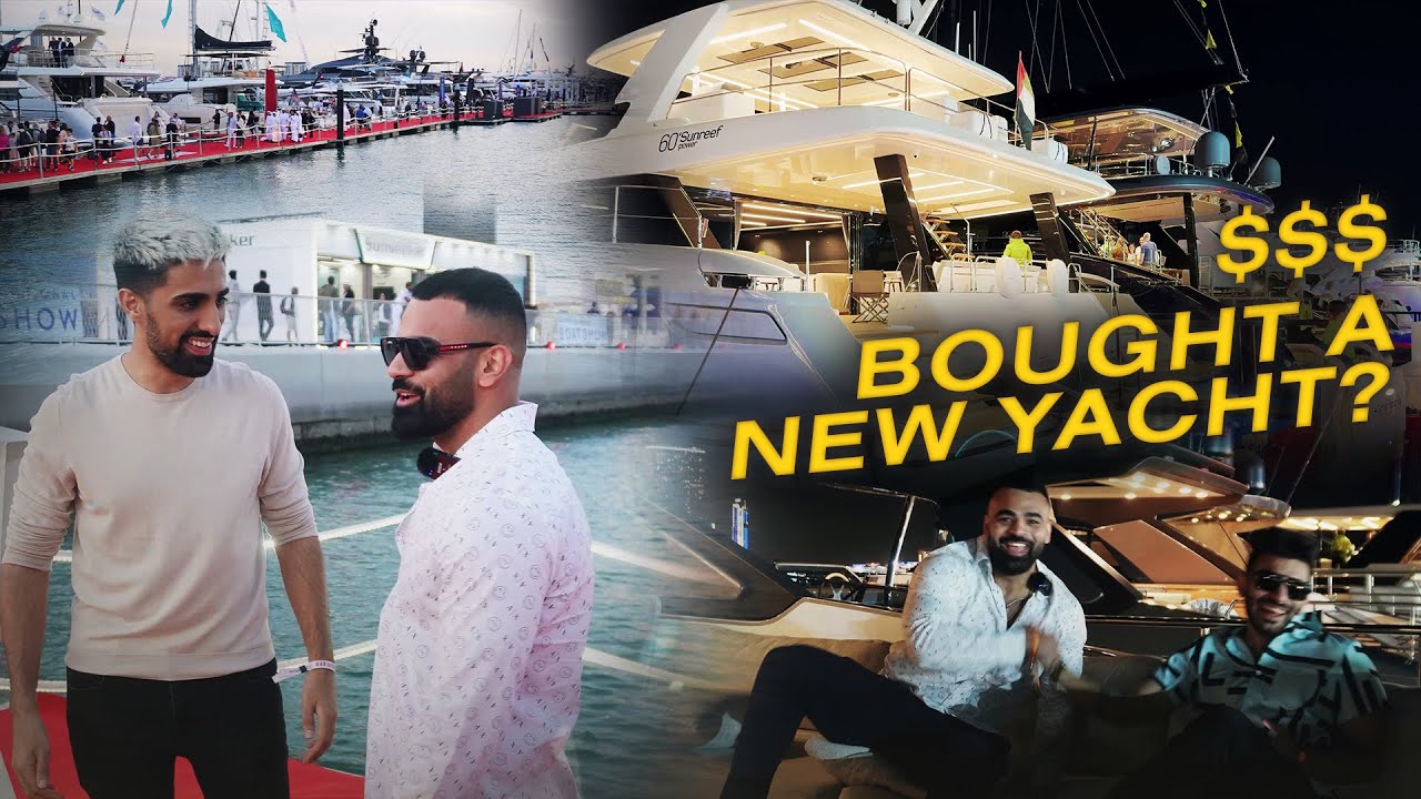Dubai boat show 2024 | Multi-million luxurious and super yachts | 4K walking tour