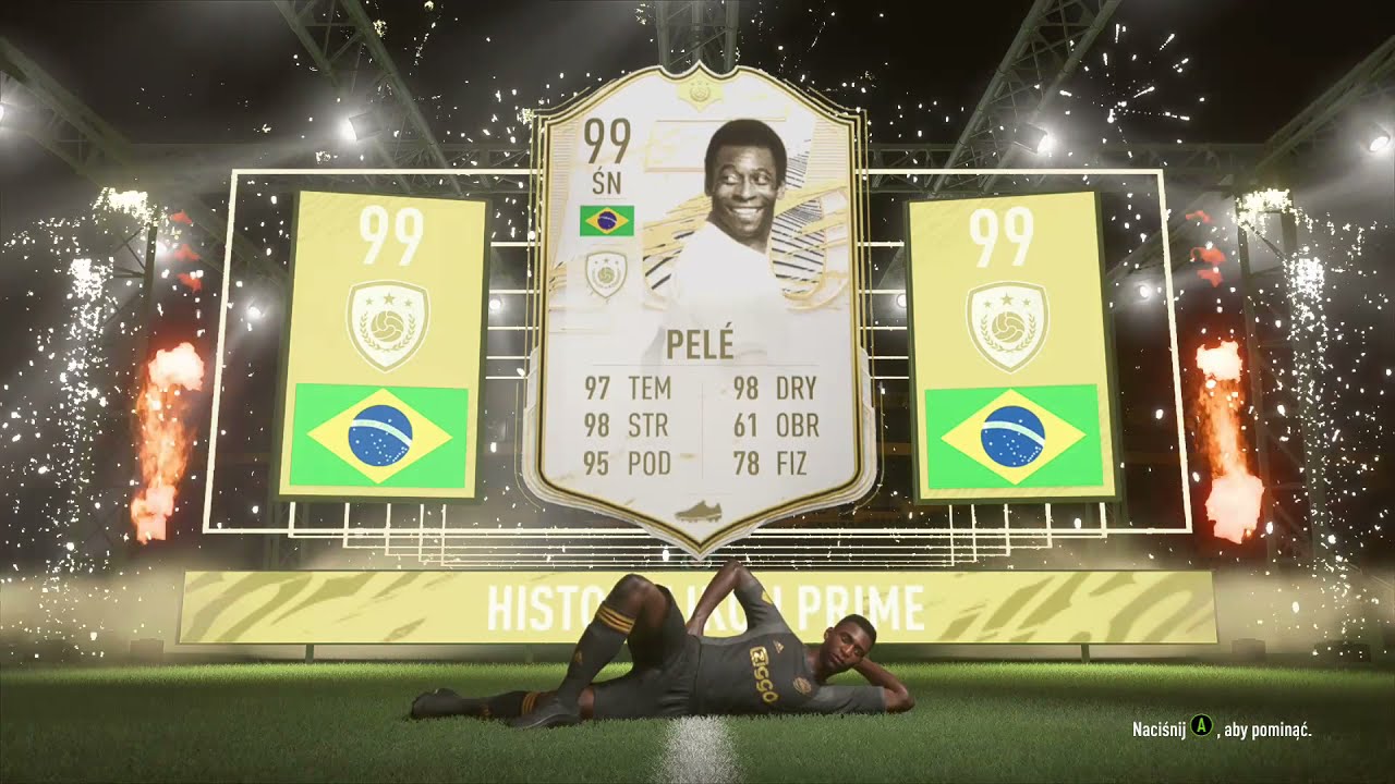 Pele 99 in Attacker Icon Pack - Fifa 21