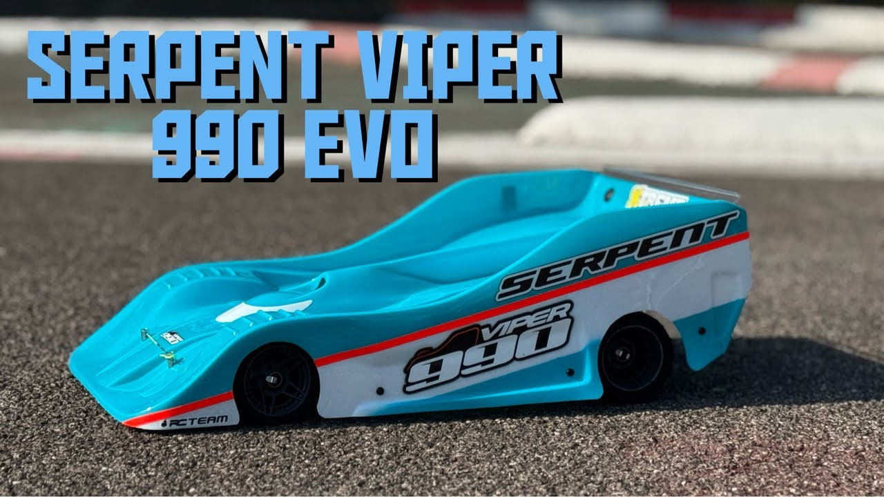 ✅ PRÉSENTATION 1/8 PISTE 4x4 SERPENT VIPER 990 EVO BRUSHLESS 