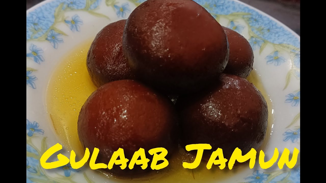 Instant gulaab jamun