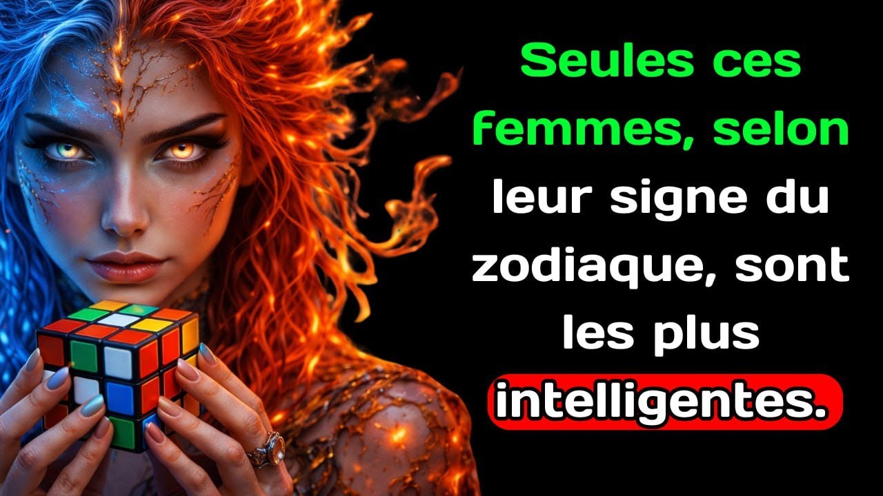 Seules ces femmes, selon leur signe du zodiaque, sont les plus intelligentes.
