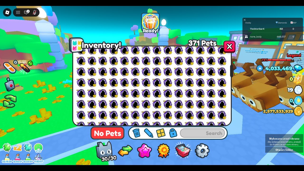 OPENING 311 BLACK HOLE EGG W PET SIM 123