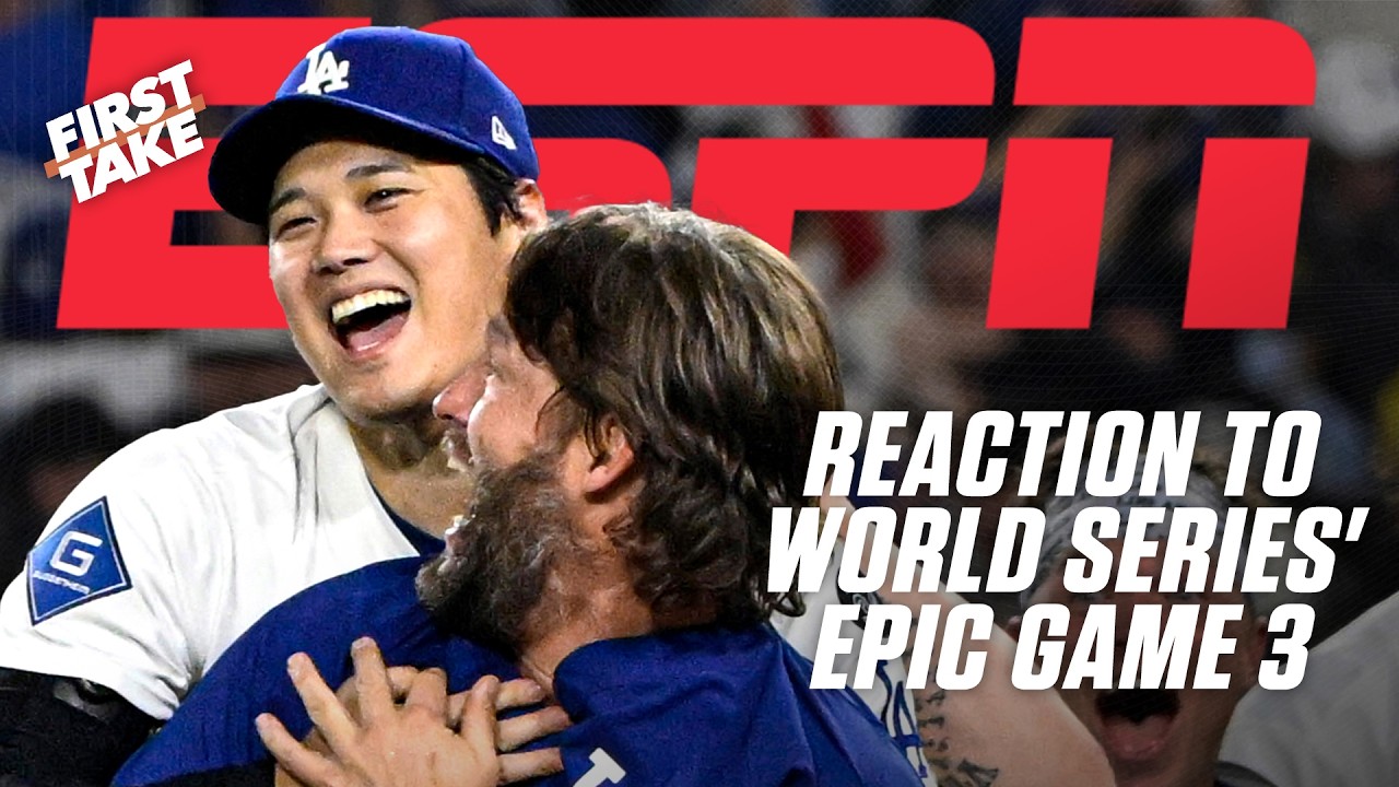 First Take reacts to 18-inning World Series Game 3 🚨'GREATEST WORLD SERIES GAME EVER!?'