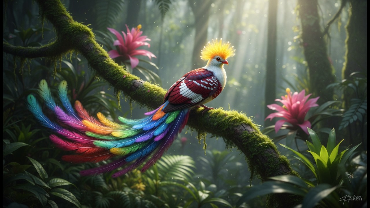 100 Most Beautifully Strange & Unbelievably Colorful Birds on Earth | 4K Nature Sound ASMR