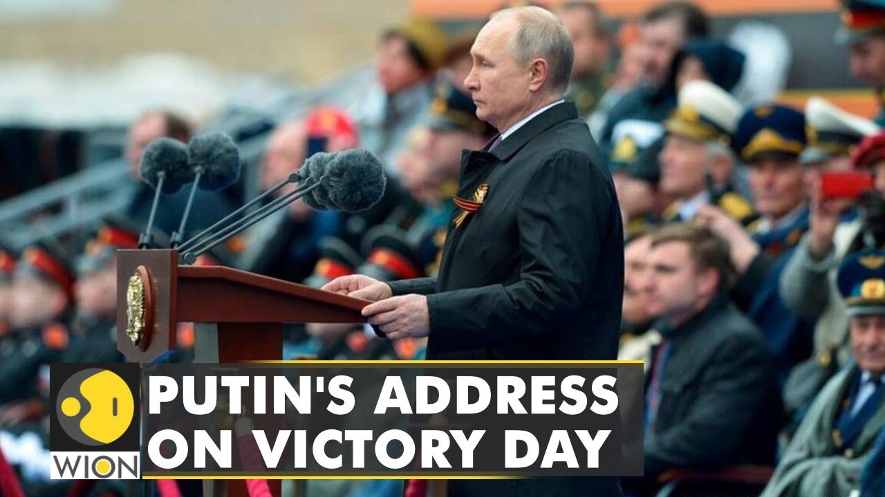 Watch | Vladimir Putin gives speech at Russia's Victory Day celebrations from Moscow&rsquo;s Red Square