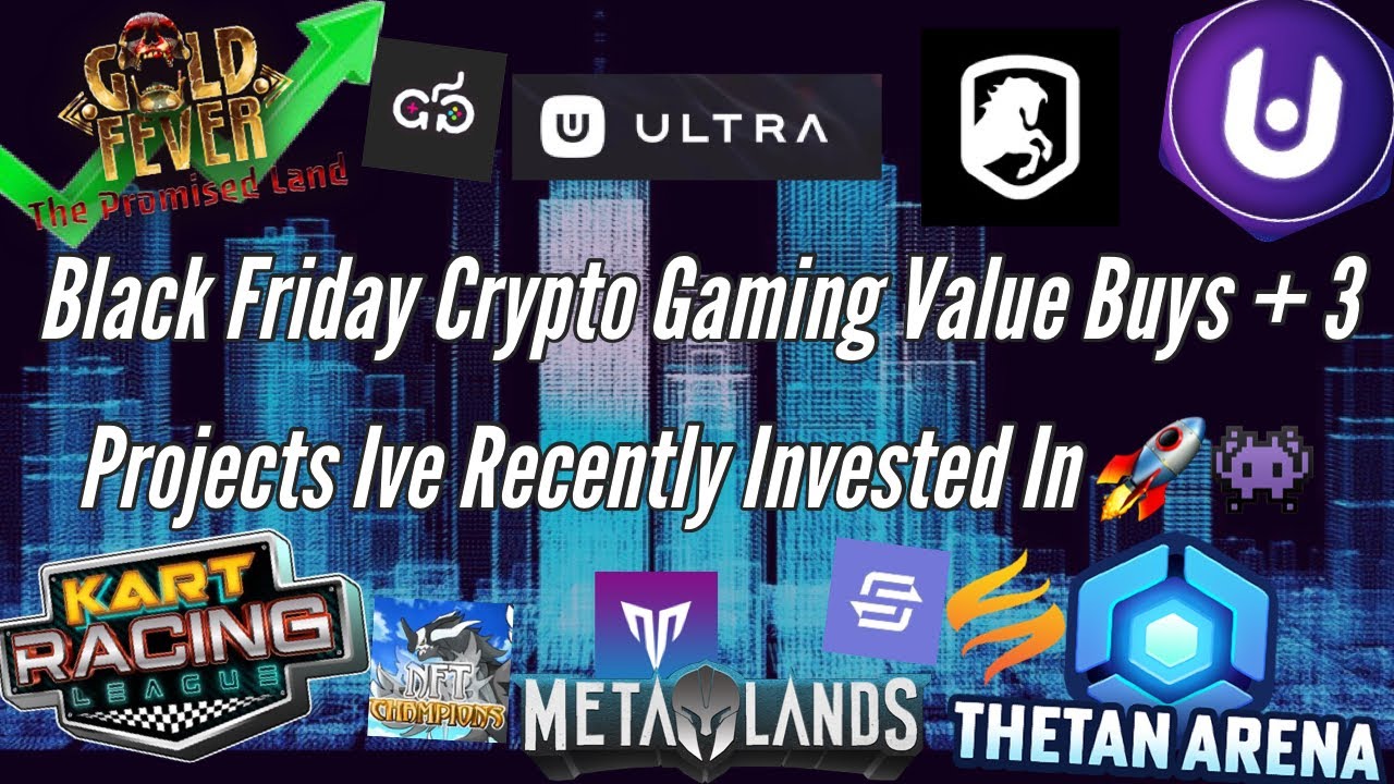 Black Friday Crypto Gaming Value Buys + New Projects I've Invested In | KRL, Gold Fever, UniX & More