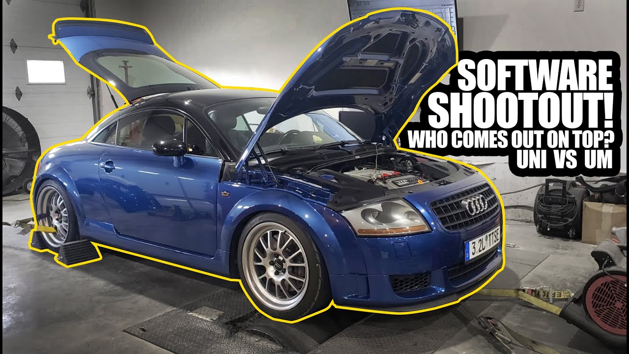 3.2 Сравнение программного обеспечения VR6, Unitronic и United Motorsport