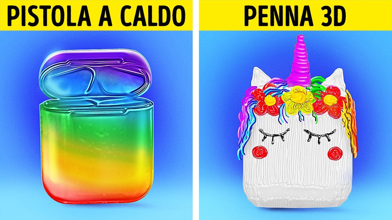 Creazioni con una penna 3D e la colla a caldo. Gioielli fai da te e trucchi per riparare le cose