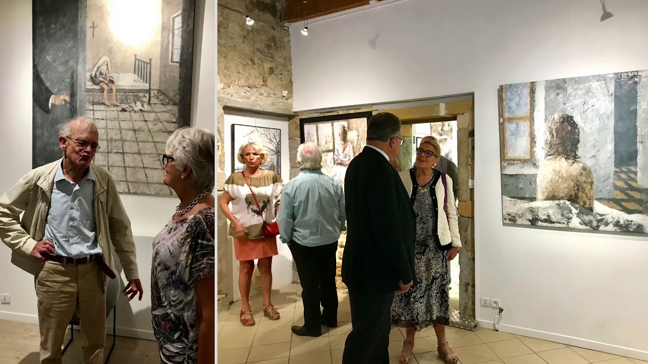 Caussin-Bellon vernissage du 12 Septembre 2019 &agrave; la Galerie 41 de lyon
