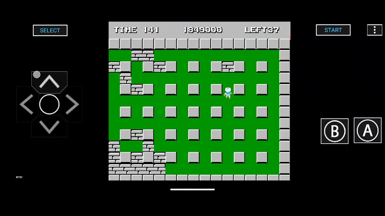 Bomber Man! Game play of stage 38