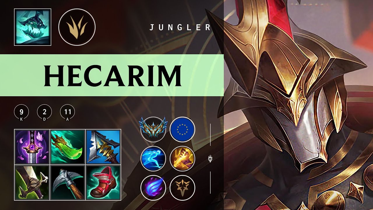 Hecarim Jungle vs Zac - EUW Challenger Patch 25.24