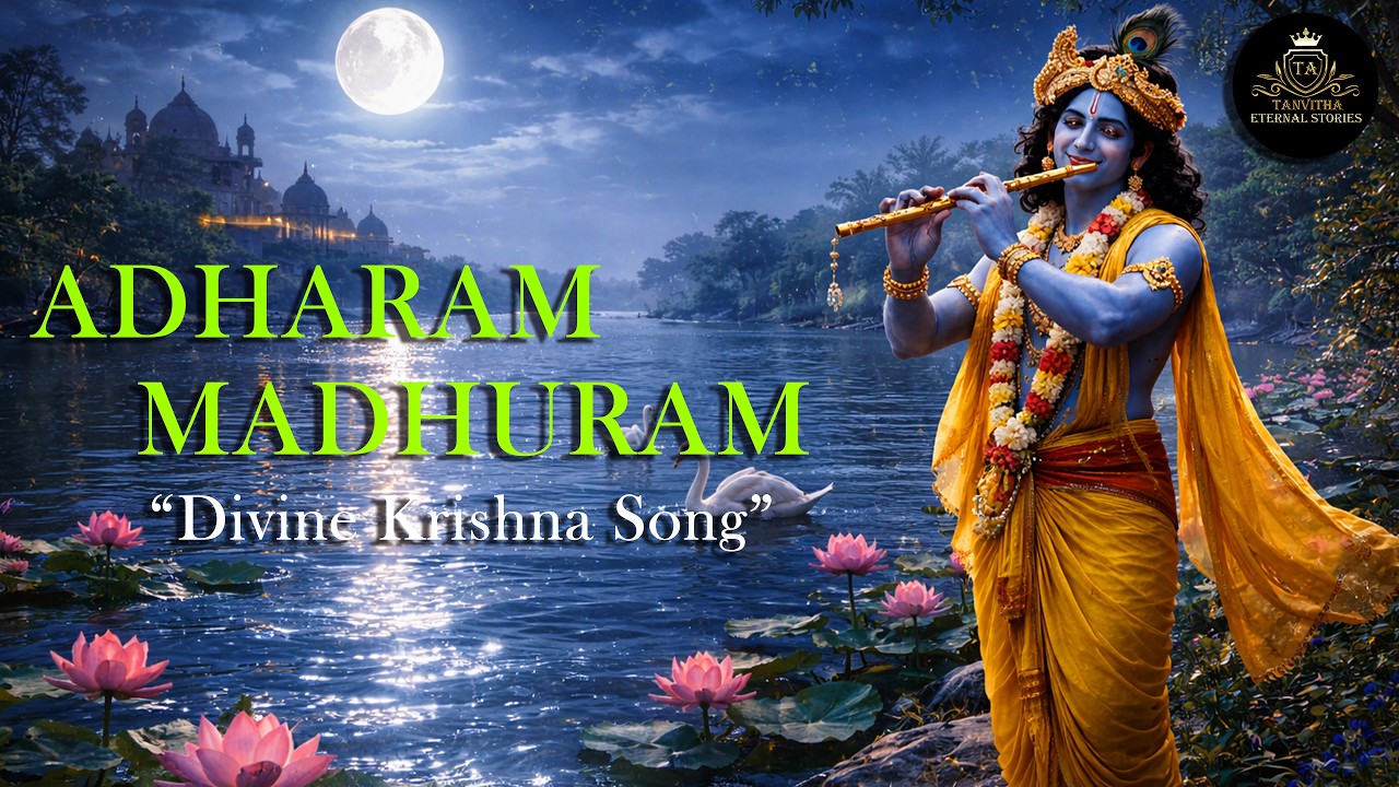 Krishna Devotional Song | Adharam Madhuram Full Song | cinematic Madhurashtakam | #lordkrishna #ai
