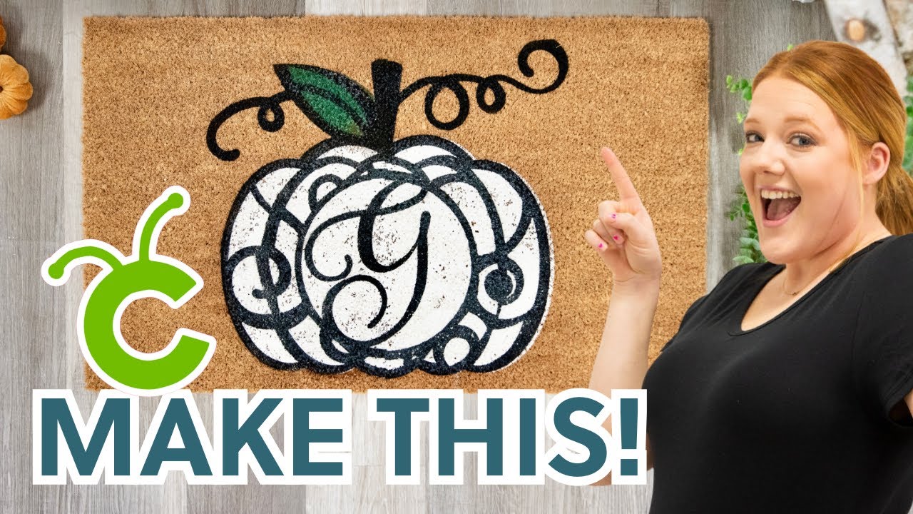Use Monograms To Make CUSTOM + SELLABLE Door Mats!