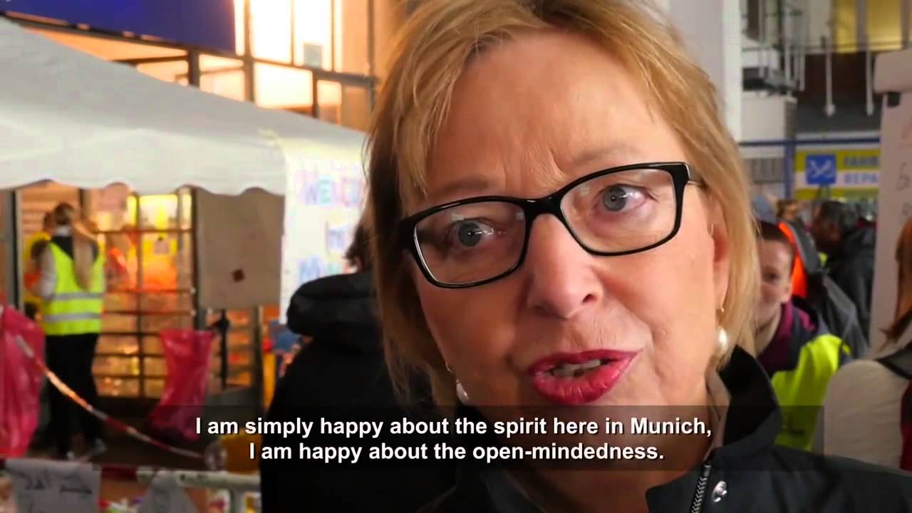 Germany:  Refugee Arrivals in Munich