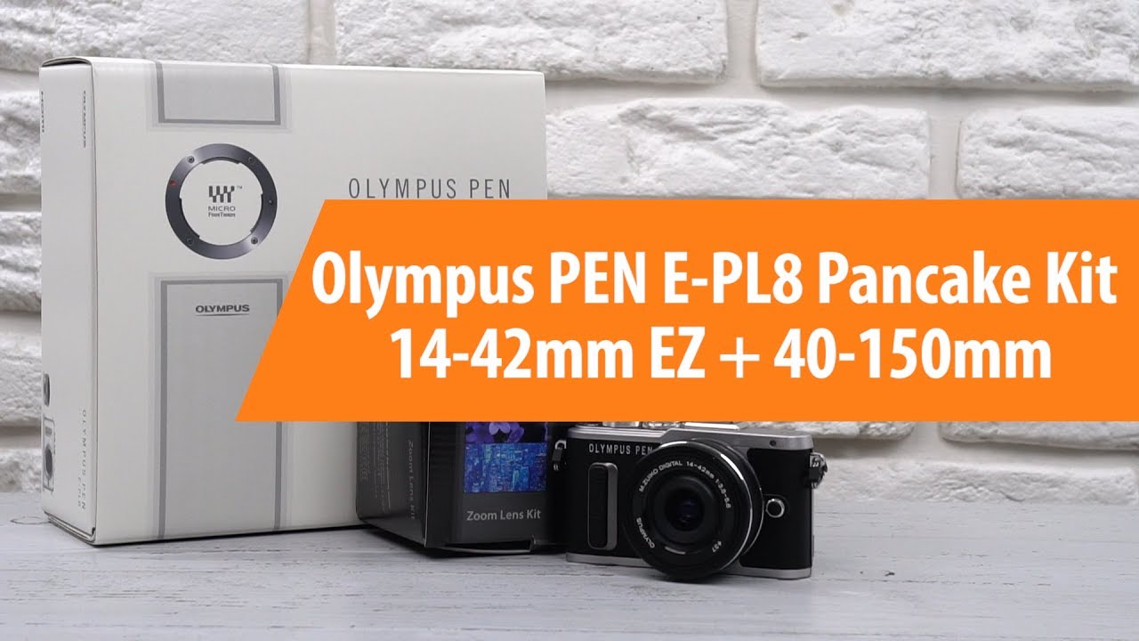 Распаковка фотоаппарата Olympus PEN E-PL8 Pancake / Unboxing Olympus PEN E-PL8 Pancake