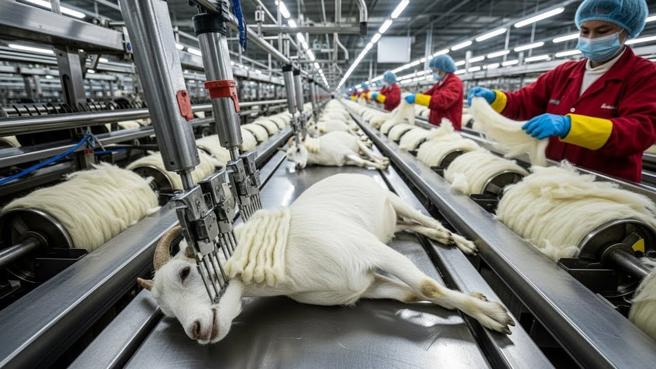 Inside the Cashmere Processing Factory &ndash; How Goat Hair Becomes Ultra-Luxury Fabric (Full Process)