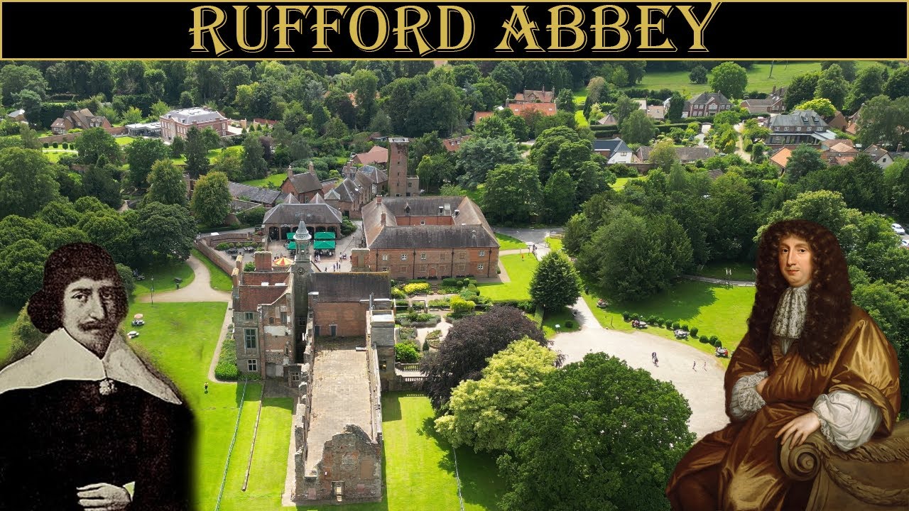 Rufford Abbey & Gardens | Walking Tour | 11th Century | Drone Footage | 4K
