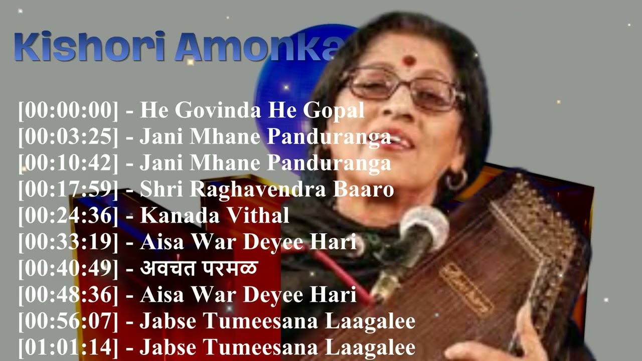 🎙️ Kishori Amonkar Top 10 Legendary Performances 💎 Ultimate Classical Music Collection! 🎵