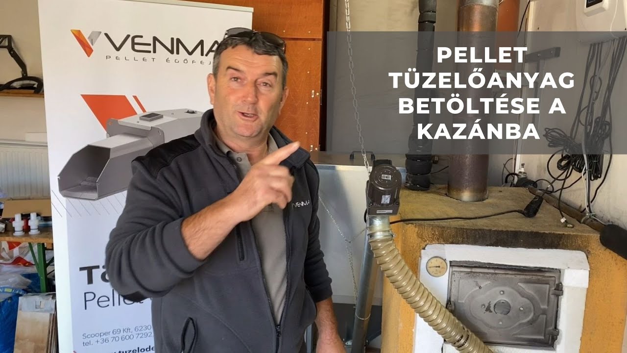 A pellet kaz&aacute;n felt&ouml;lt&eacute;se, begy&uacute;jt&aacute;sa - Pelletfűt&eacute;s Kisokos 6. r&eacute;sz