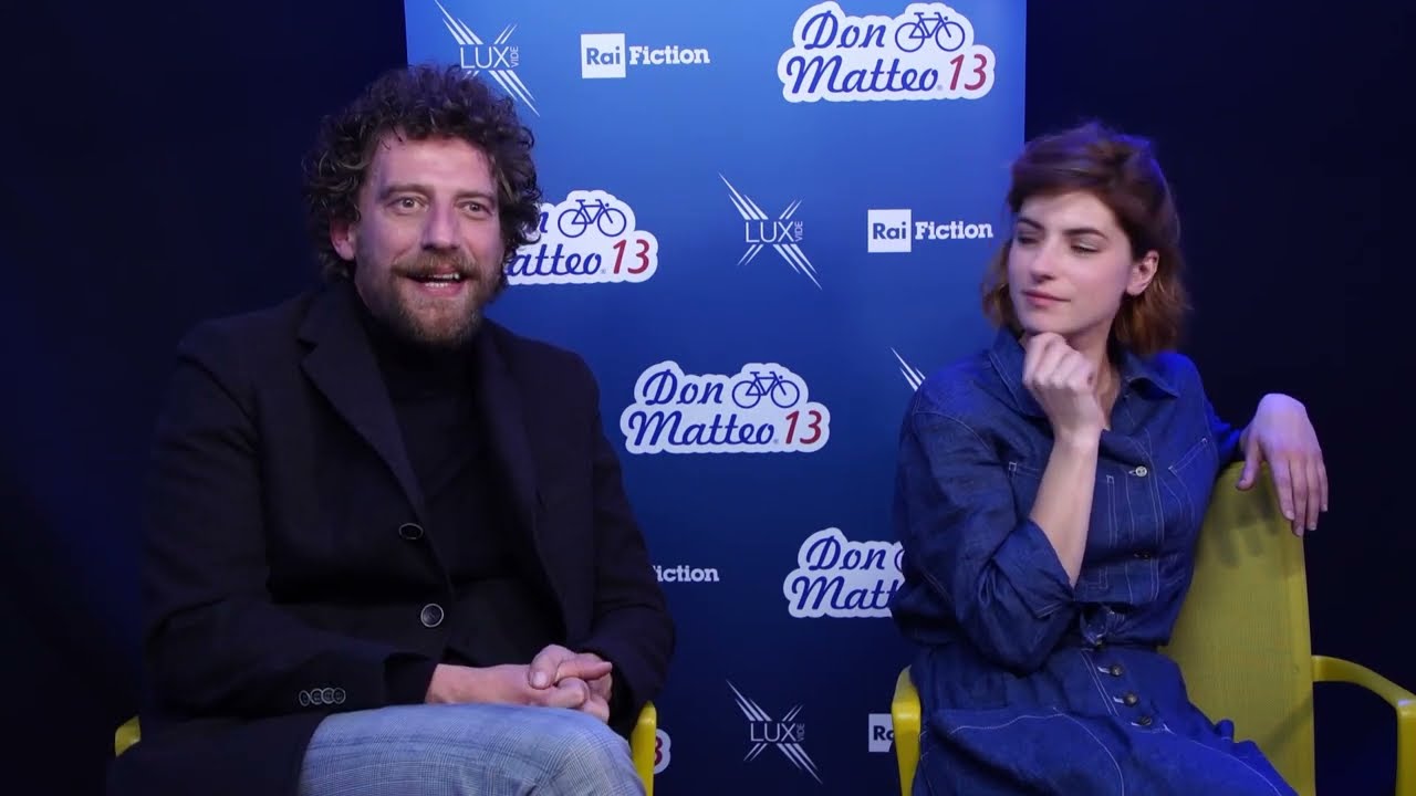 DON MATTEO 13: INTERVISTA CON MARIA CHIARA GIANNETTA E MAURIZIO LASTRICO