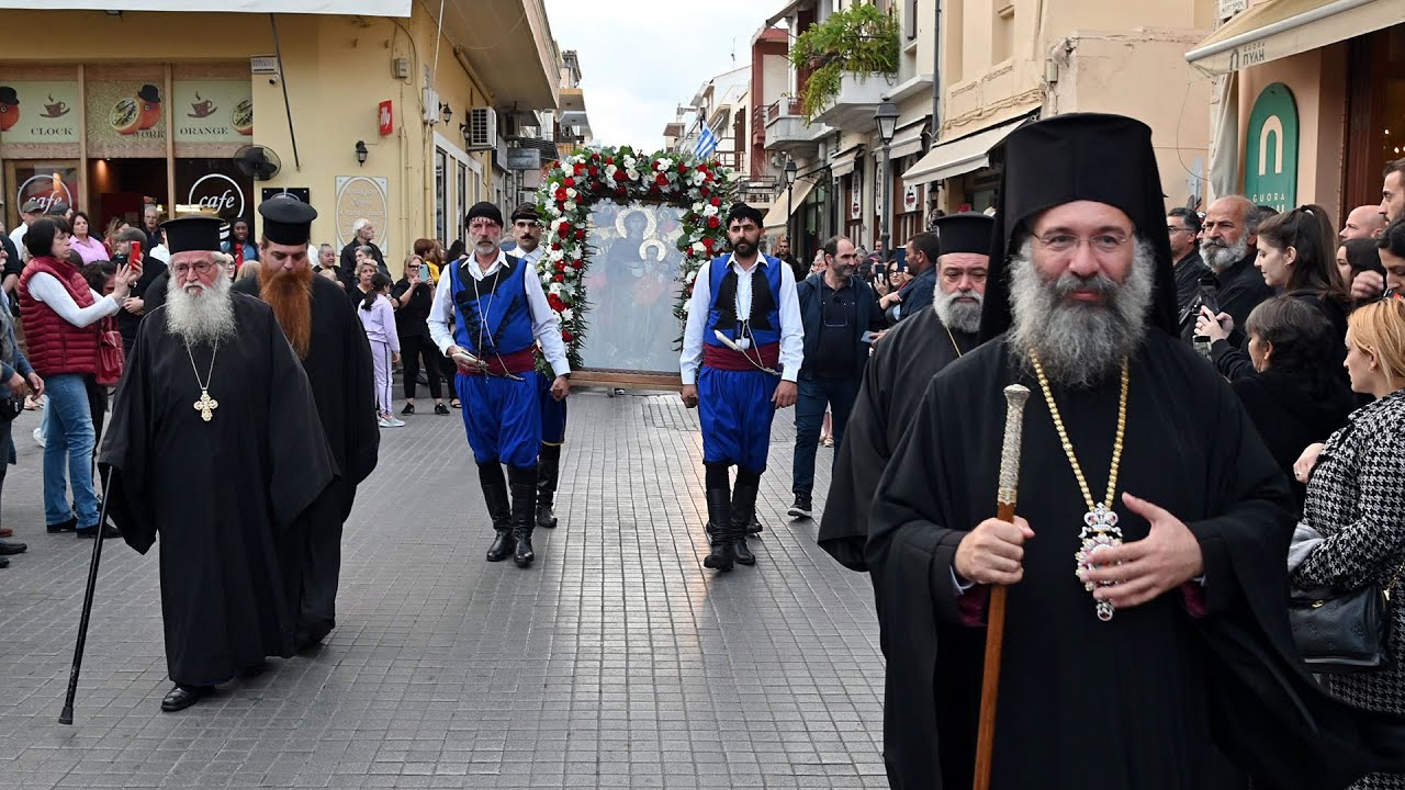 ΥΠΟΔΟΧΗ ΠΑΝΑΓΙΑΣ ΑΝΤΙΦΩΝΗΤΡΙΑΣ ΜΥΡΙΟΚΕΦΑΛΩΝ ΣΤΟΝ ΙΕΡΟ ΝΑΟ ΑΓΙΩΝ ΤΕΣΣΑΡΩΝ ΜΑΡΤΥΡΩΝ (26-10-24)