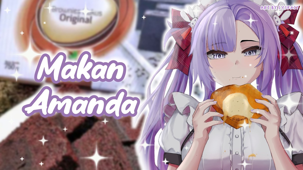 Makan Amanda🤍 TV Awas Dulu