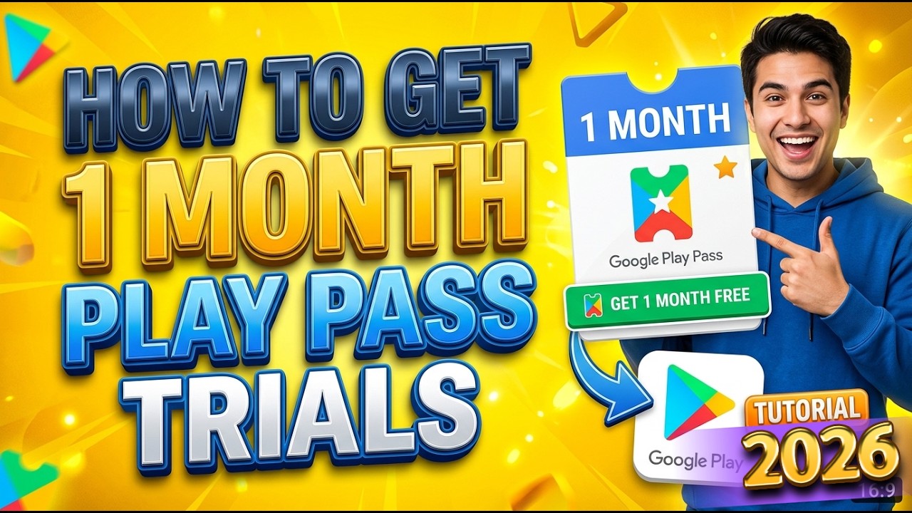 Google Play Pass Free Trials (၁ လ) ယူနည်း | How To Get Play Pass 1 Month Free Trial Tutorial 2026