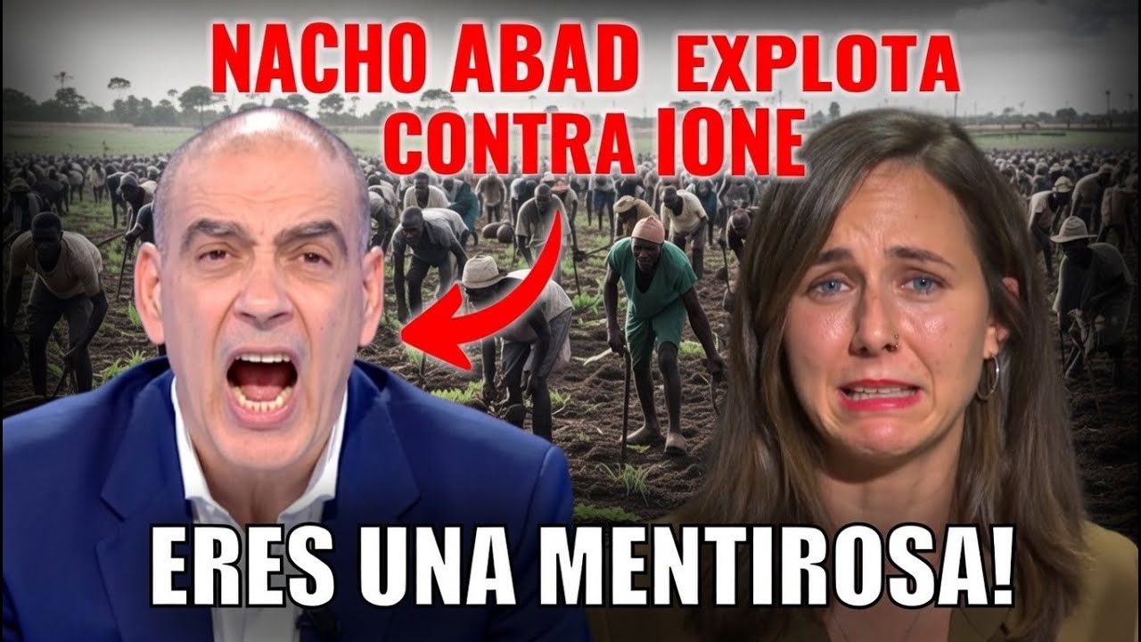 💥 TENSIÓN EN DIRECTO 🚨 NACHO ABAD ARREMETE CONTRA IONE BELARRA POR LOS 500.000 INMIGRANTES