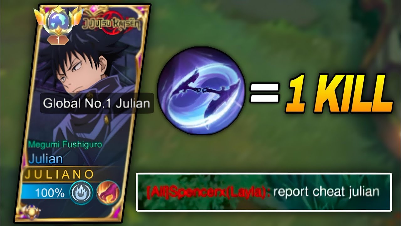 TOP 1 GLOBAL JULIAN 1st SKILL = 1 KILL! THEY THINK I'M USING CHEAT ( last video ) MLBB