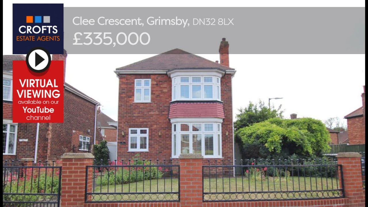 Crofts Virtual Viewing - Clee Crescent, Grimsby. £335,000