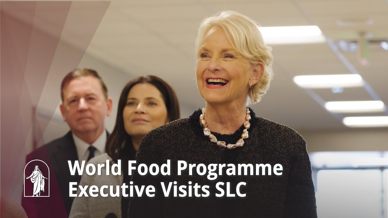 Executive Director Cindy McCain Tours Church Humanitarian Sites
