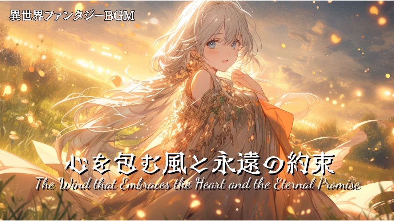 【幻想BGM・ケルト音楽】心を包む風と永遠の約束｜The Wind that Embraces the Heart and the Eternal Promise｜読書・作業・RPG用