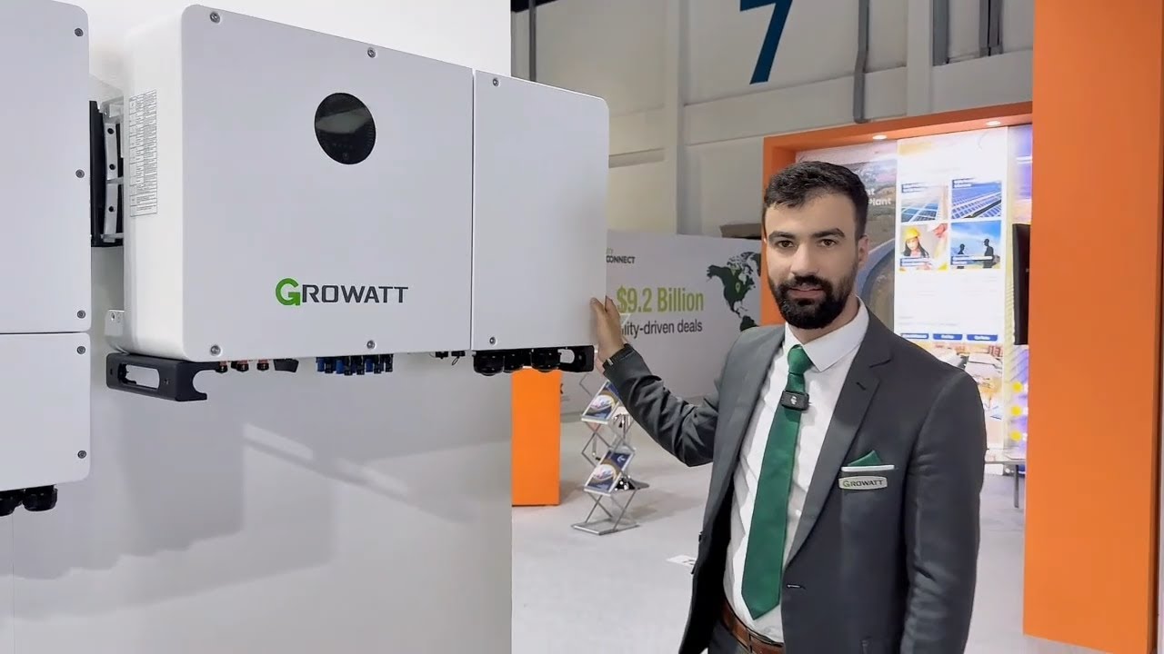 Growatt WIT Series Hybrid Inverters at WFES 2026 | C&I Solar & Energy Storage Solutions