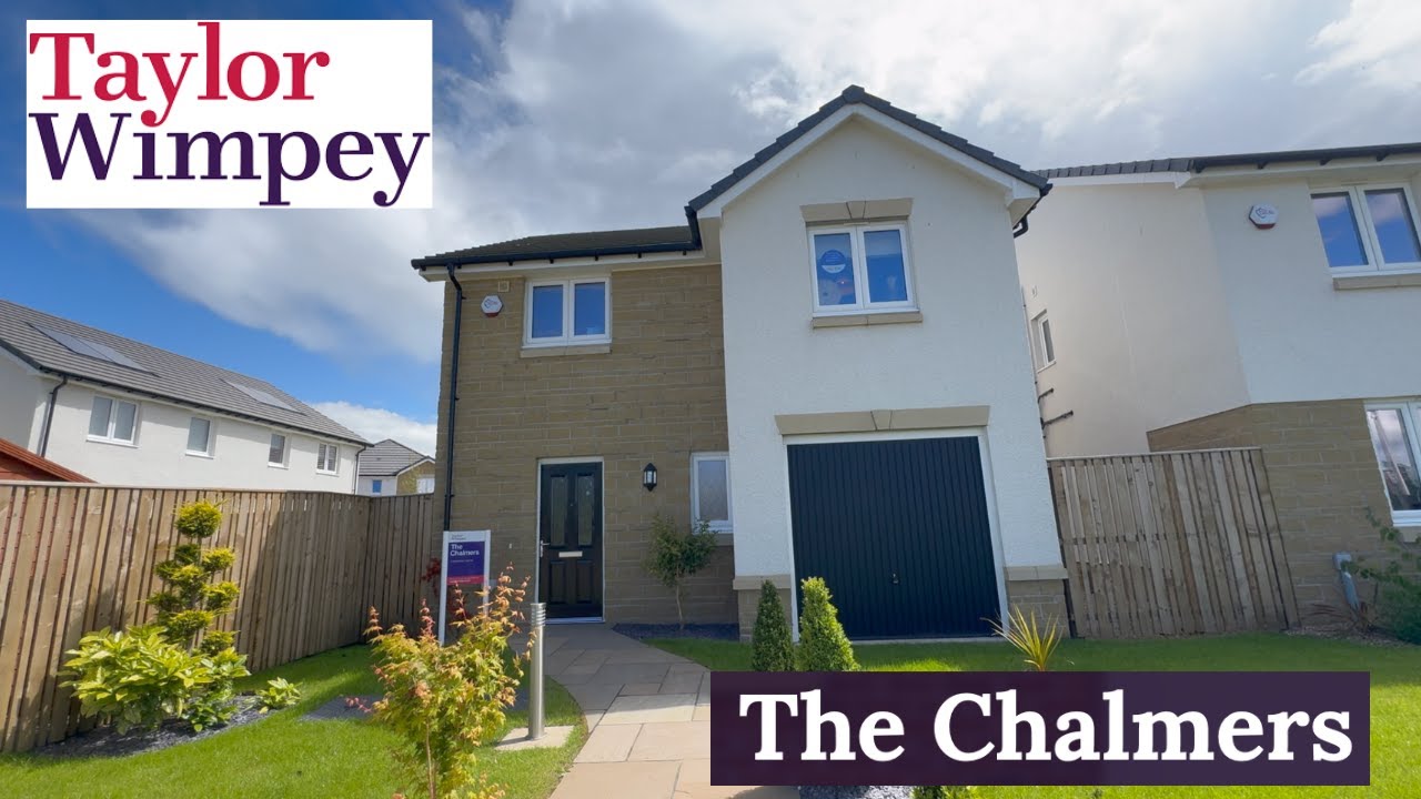 BEAUTIFUL UK Newbuild House 😍 3Bed Detached  |Taylor Wimpey The Chalmers