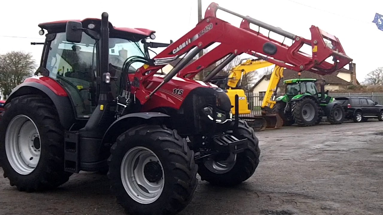 Case Maxxum 115 c/w Case LRZ120 loader