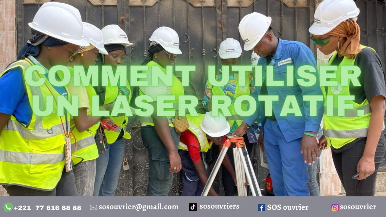 Comment Utiliser un Laser Rotatif