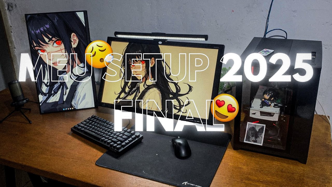 Meu SETUP GAMER DOS SONHOS 2025 para 2026 - Unboxing 🤍😎💫