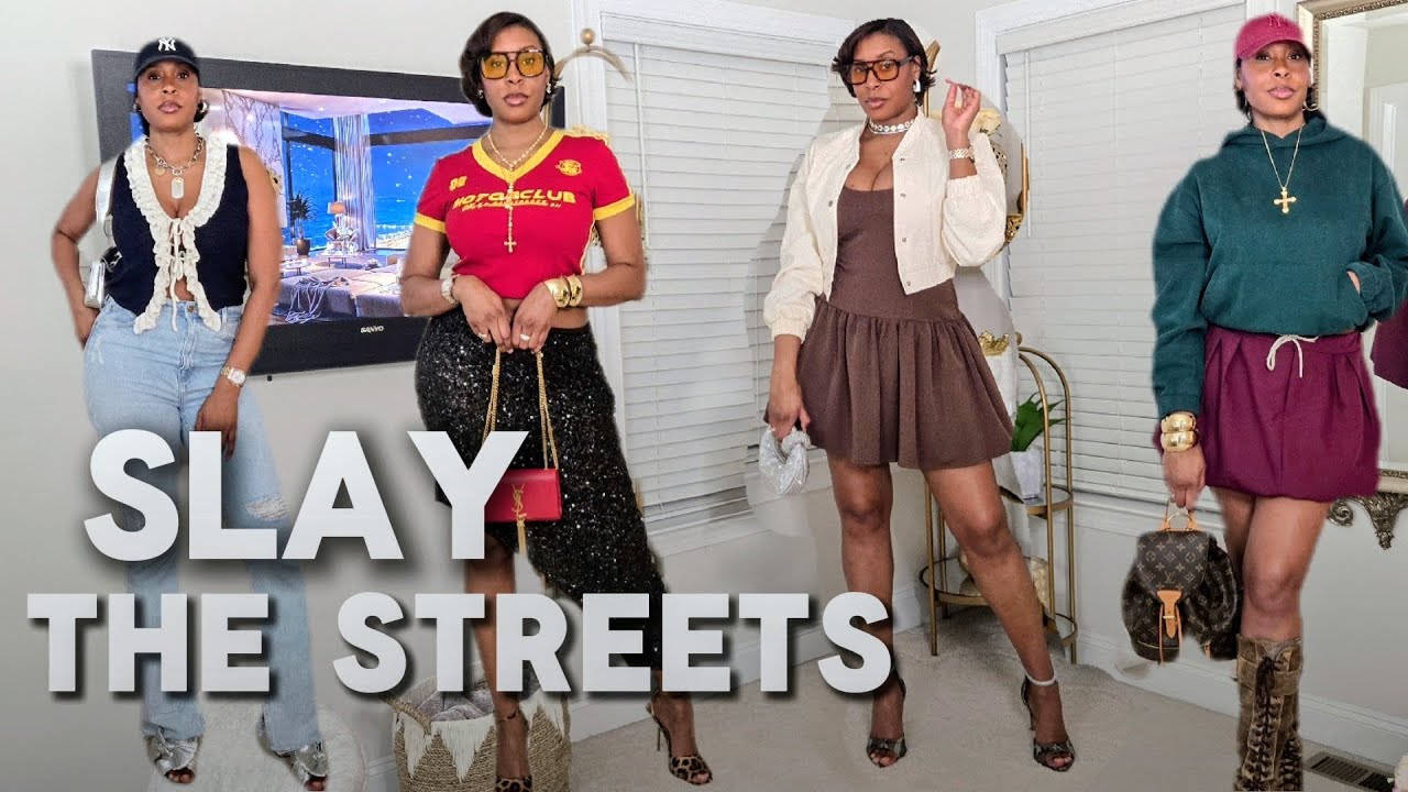 SLAY THE STREETS | 4 Edgy Outfit Ideas to Elevate Your Everyday Style