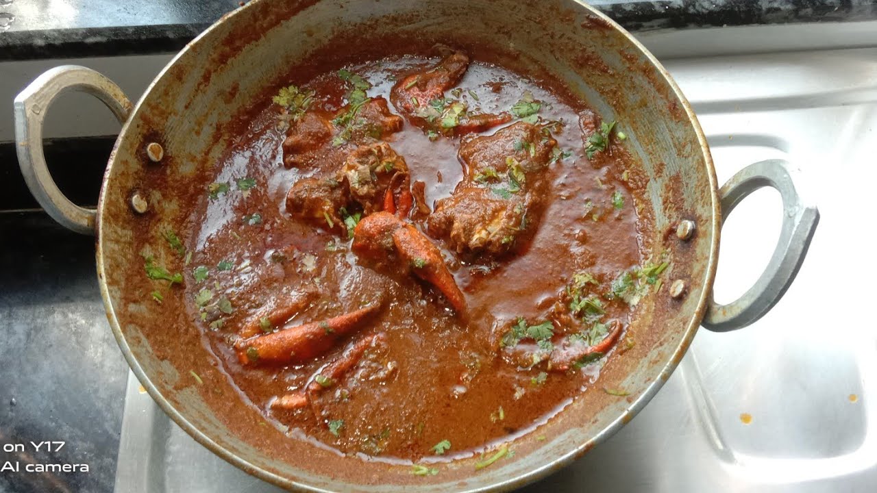 खेकड्याचा सुक्का /khekdyacha sukka... Malvani recipe