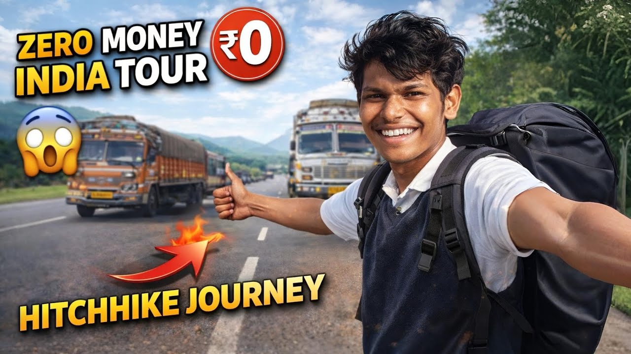 INDIA TOUR WITHOUT MONEY EPISODE (1)