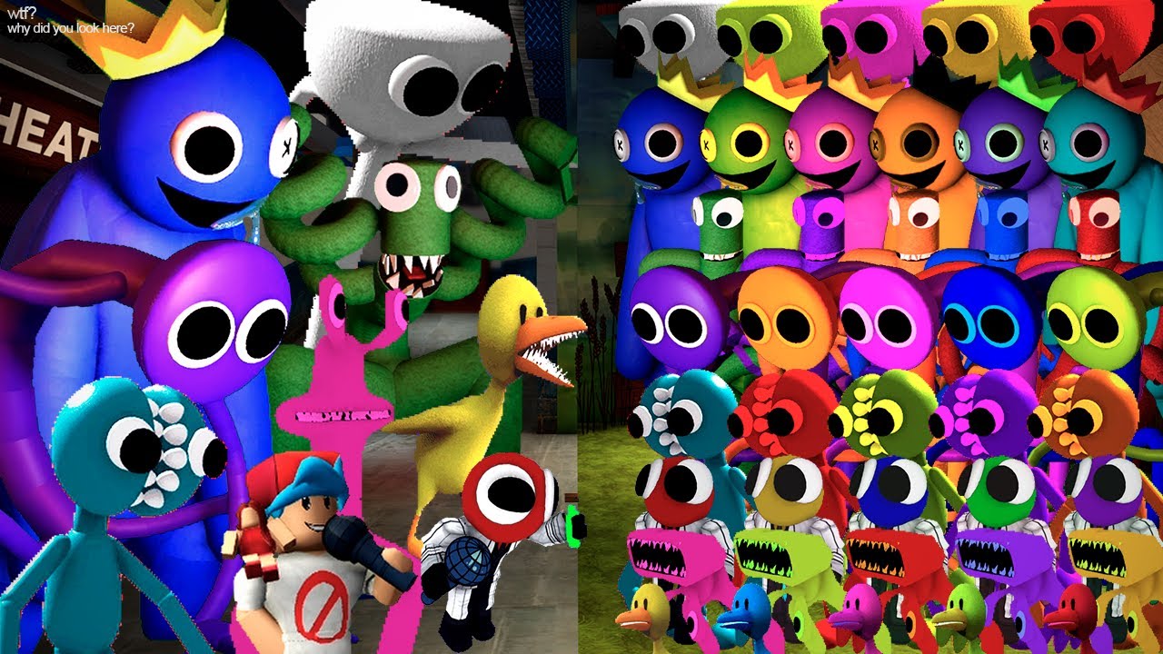 [FULL Song] Friends To Your End - But Different Characters Sing It 🎤 Roblox Rainbow Friends