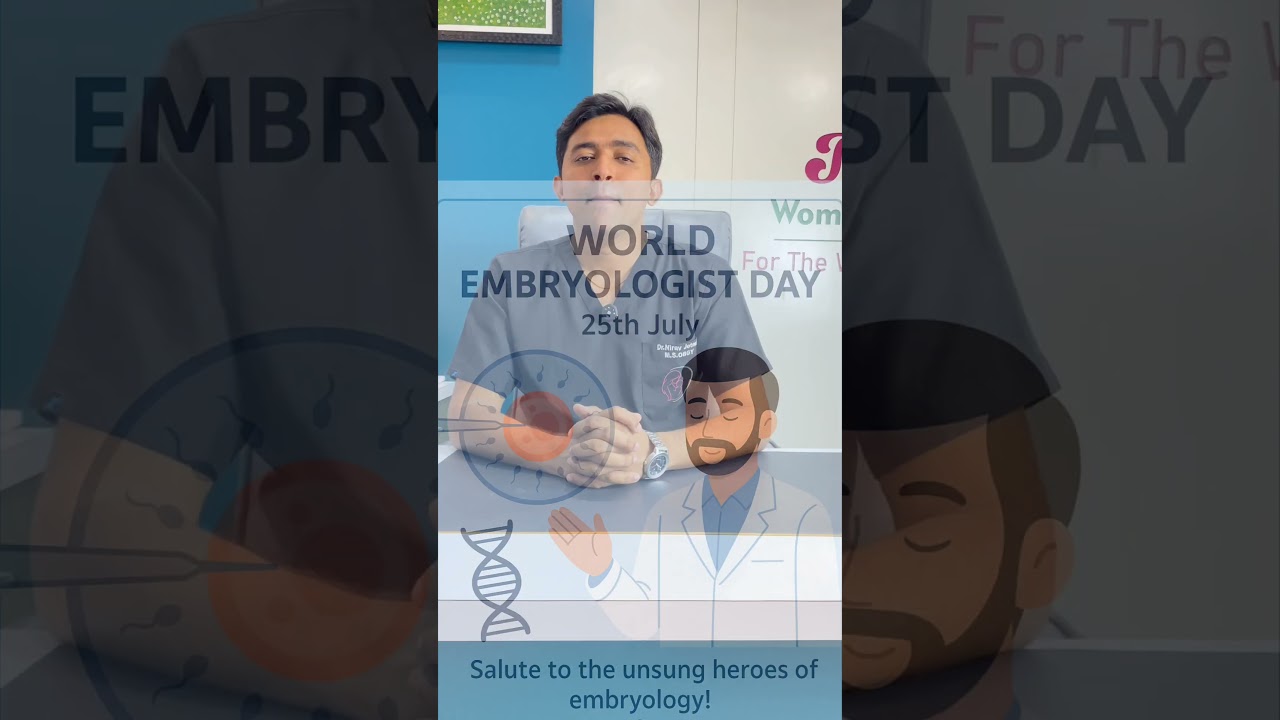 🧬 World Embryologist Day | IVF History & Significance 🌍 | Naari Women's Hospital  #fertilityclinic