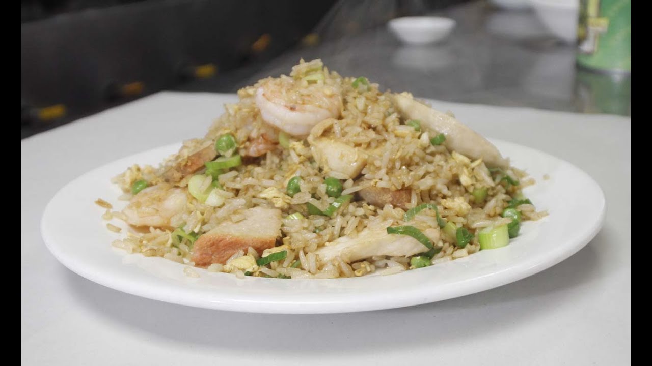 How to cook REAL Take away special fried rice recipe 招牌饭