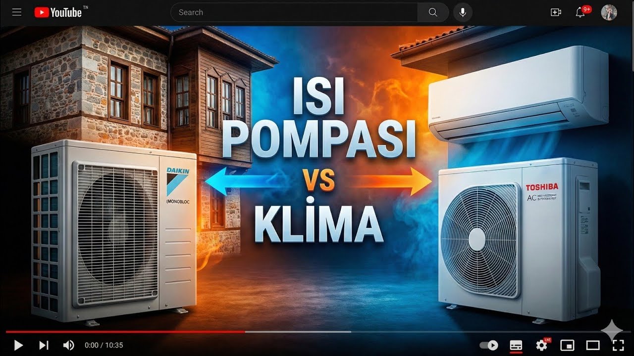 Isı Pompası mı Klima mı? Aralarındaki Gerçek Fark Ne