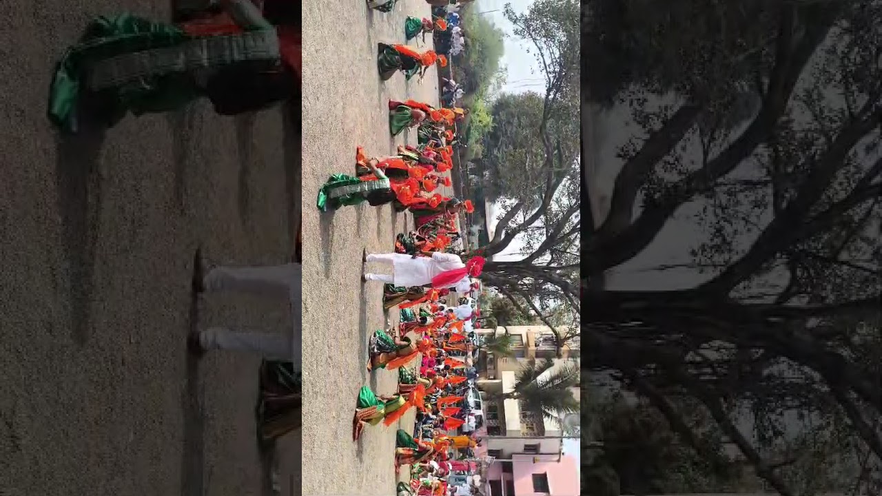 🚩लेझीम नृत्य.. शिक्षकांनी पण घेतला आनंद..शिवजयंती 2026..