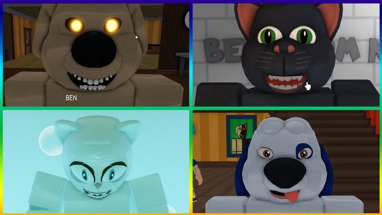 ROBLOX BEN ALL CHAPTERS WALKTHROUGH NO JUMPSCARES FAST MOTION